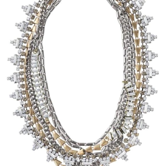 Stella & Dot Sutton Necklace Mixed Metal - Picture 3 of 6